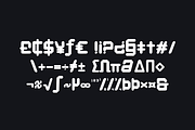 Enginx - Futuristic Font, a Sans Serif Font by QR Design Studio (Thumbnail 8 of 9)