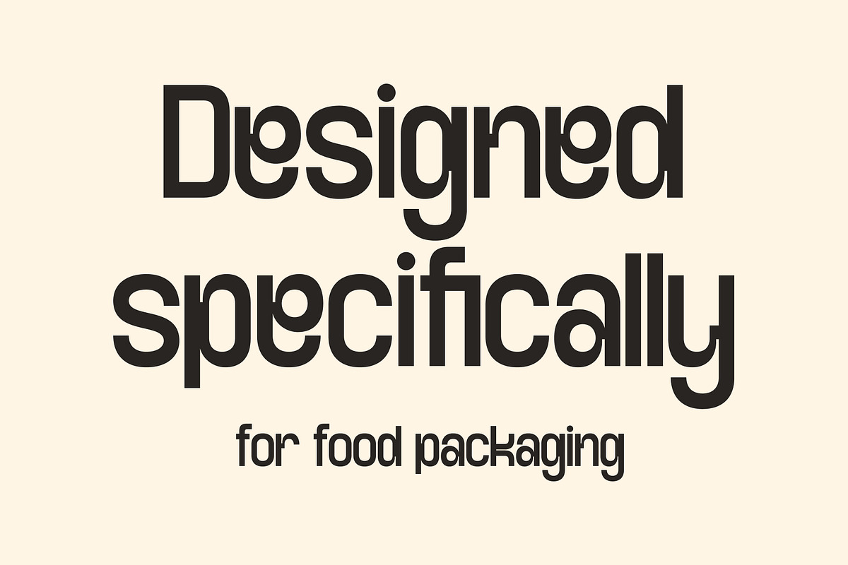 Food Packaging – Gadone Font, a Sans Serif Font by Stylin Studio (Photo 7 of 9)