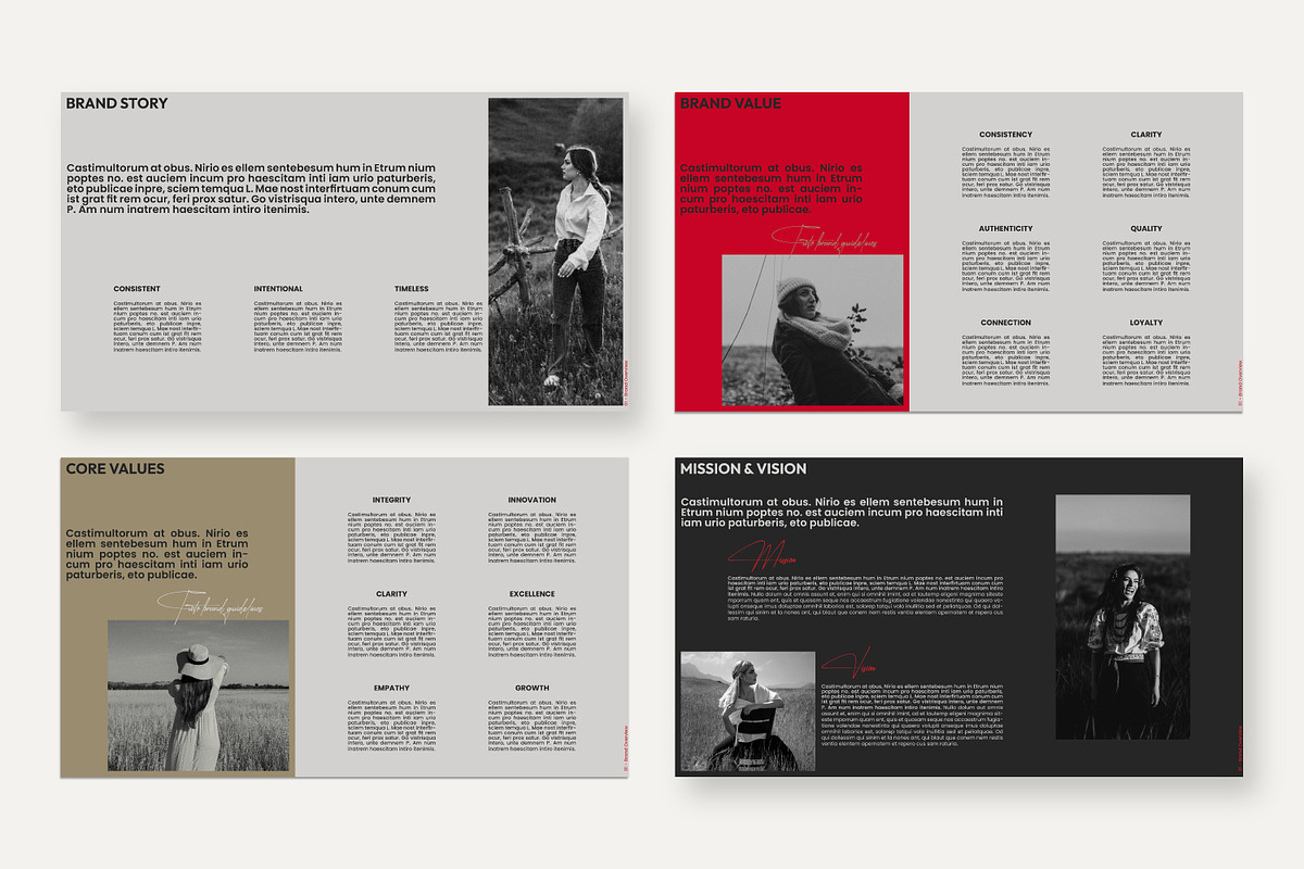 TUTO | Brand Guidelines Template, a Branding & Logo Template by shaondesigns (Photo 3 of 9)