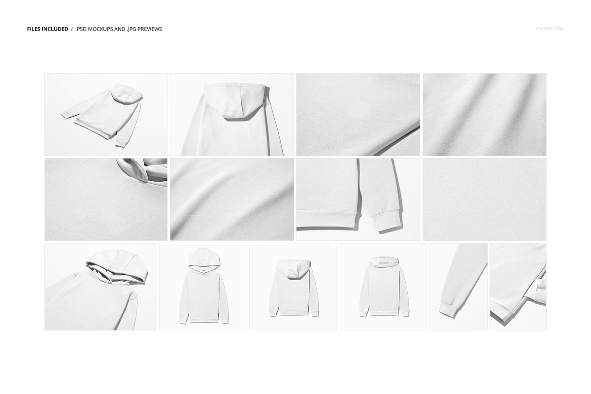 Oversized Hoodie With Hood Mockup, a Hoody Mockup by creatsy5 (Photo 2 of 17)