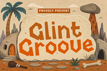 Glint Groove - Construction Typeface