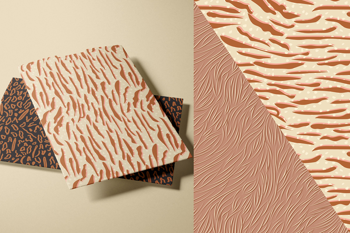 Animal print collection, a Pattern Graphic by Mona Ahmed (Photo 12 of 16)