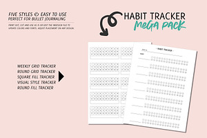 Simple Habit Tracker Mega Pack