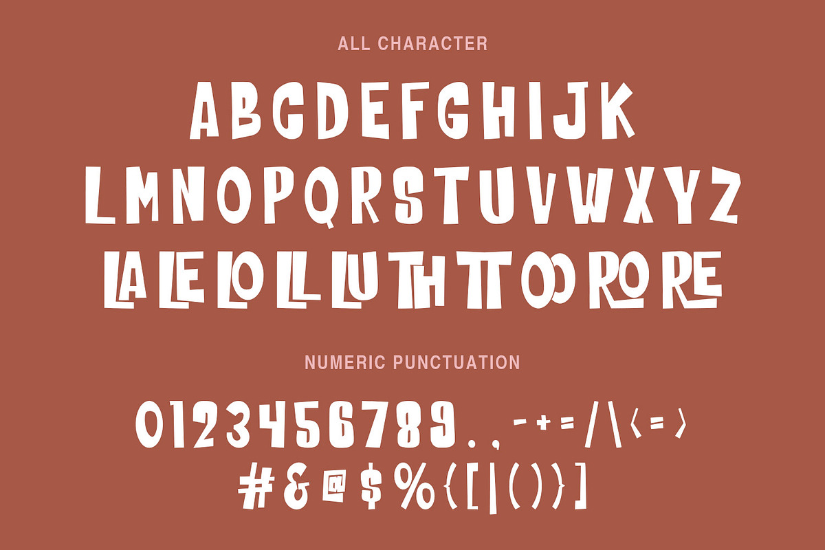 Ketto Kokka Playful Display Typeface, a Sans Serif Font by Maulana Creative (Photo 5 of 8)