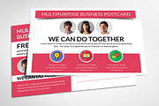 Corporate Postcard Print Templates, a Card Template by AfzaalGraphics (Thumbnail 1 of 4)