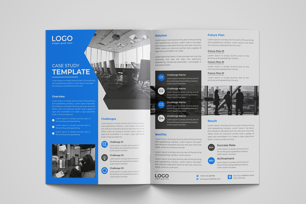 Case Study Flyer Template
