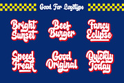 Richeta a Retro Bold Script Font, a Script Font by Blankids Studio (Thumbnail 4 of 16)