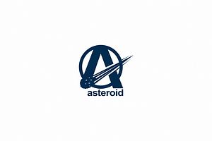 Asteroid Logo Template