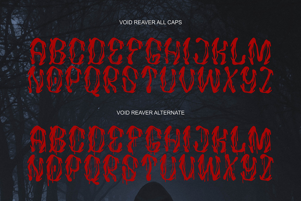 Void Reaver, a Font by zamjumps (Photo 5 of 7)
