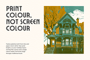 Vintage Print Set Procreate Palettes, a Palette Add-On by Rebus Illustration (Thumbnail 2 of 9)