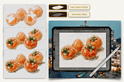 Authentic WATERCOLOR BRUSHES by Seo, a Brushes & More by Illustration by Seo (Thumbnail 33 of 33)