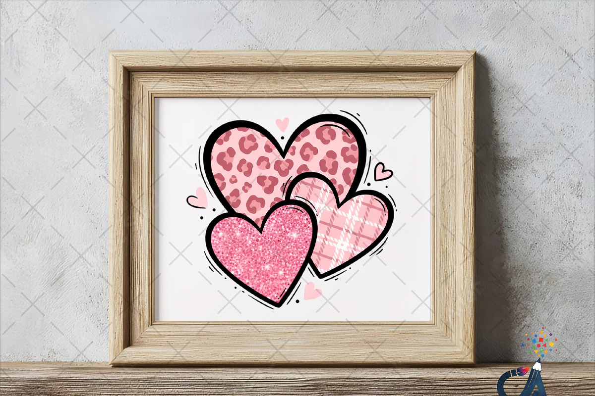 Valentine's Day Hearts Png, an Illustration by Creative Art (Photo 2 of 6)