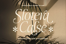 Slotera Calse Family Serif