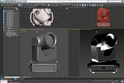 Stage Lighting Collection-4 PCS, an Object 3D Model by akerStudio (Thumbnail 15 of 92)