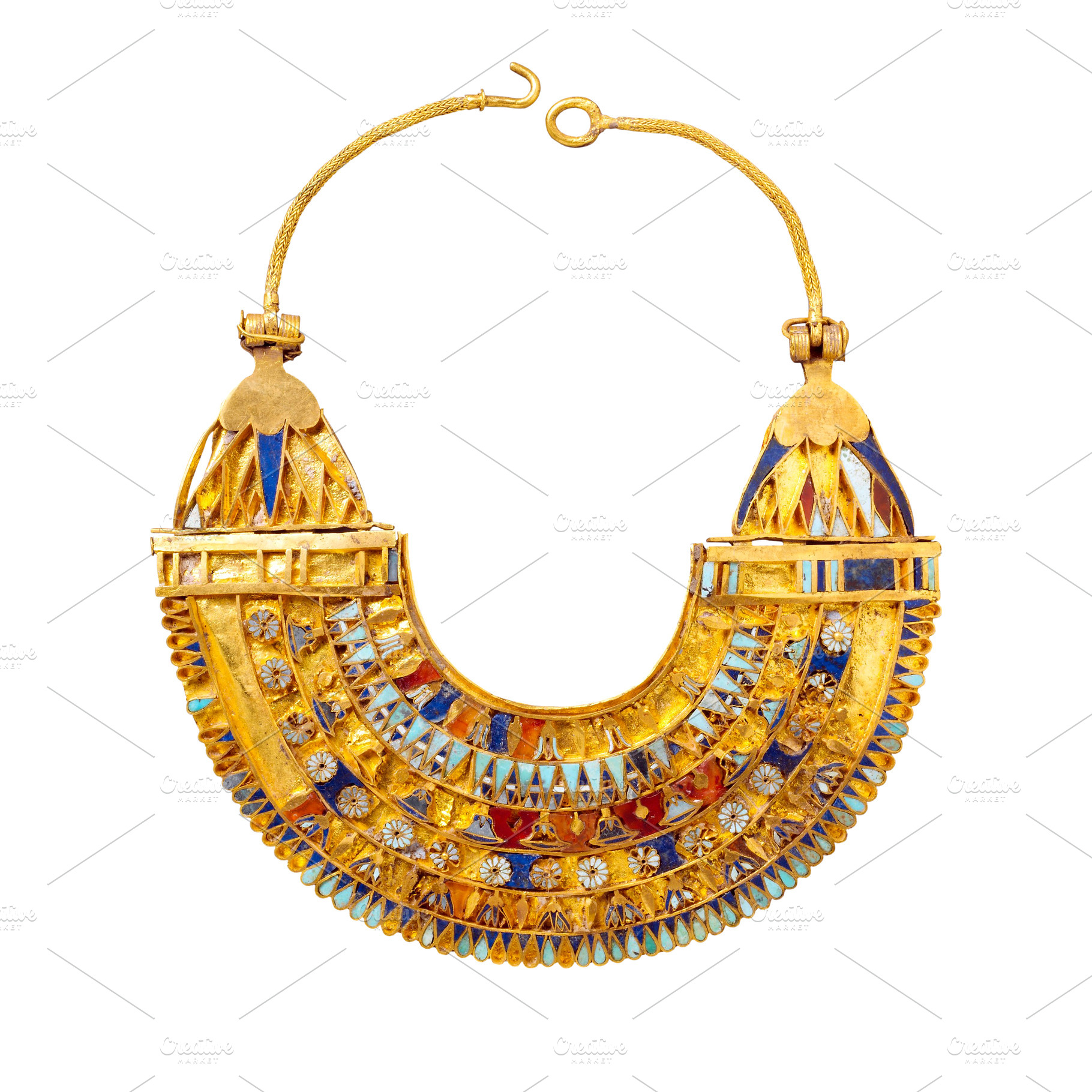 Pharaons collar from ancient Egypt, an Arts & Entertainment Photo by BOOCYS