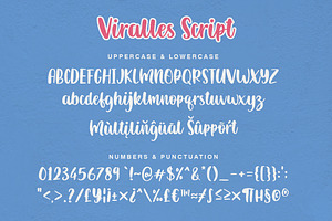 Viralles Script Font