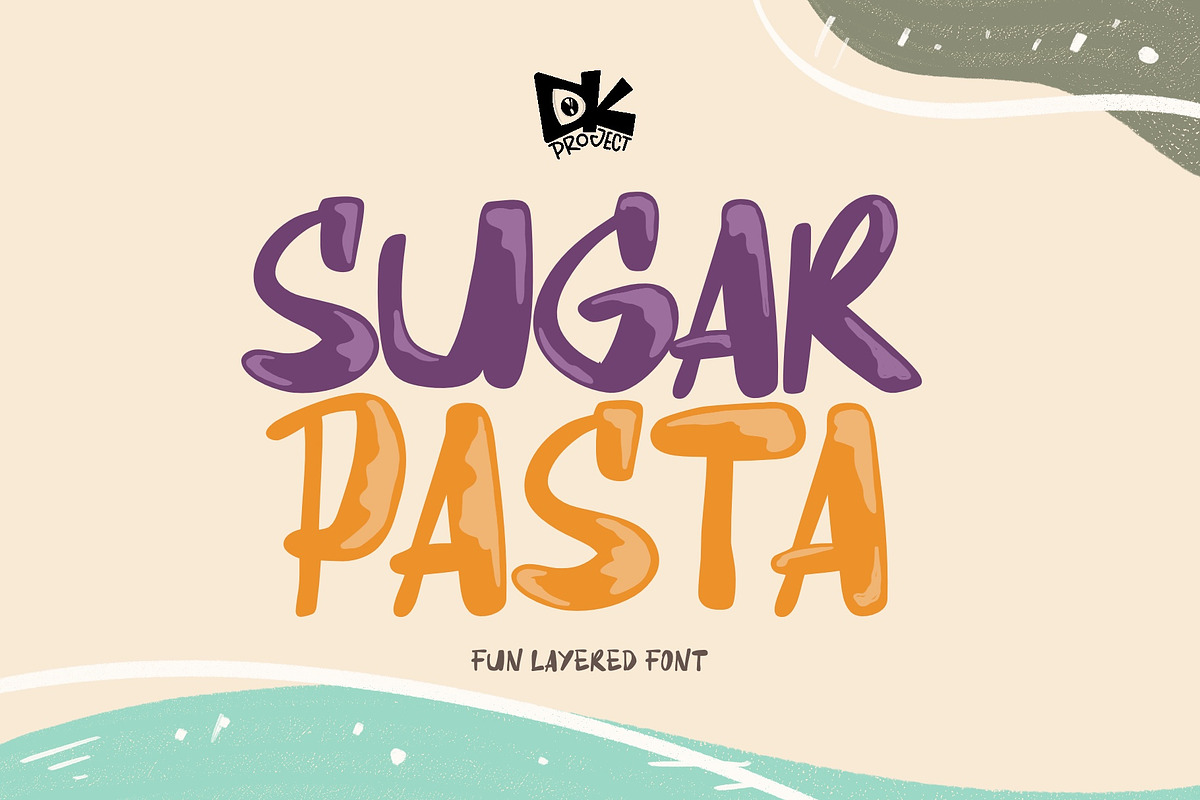 Sugar Pasta font, a Handwritten Font by D&K Project (Photo 7 of 9)