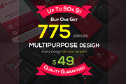 775 Mega Business Stationary Bundle, a Stationery Template by Genereux Art (Thumbnail 1 of 28)
