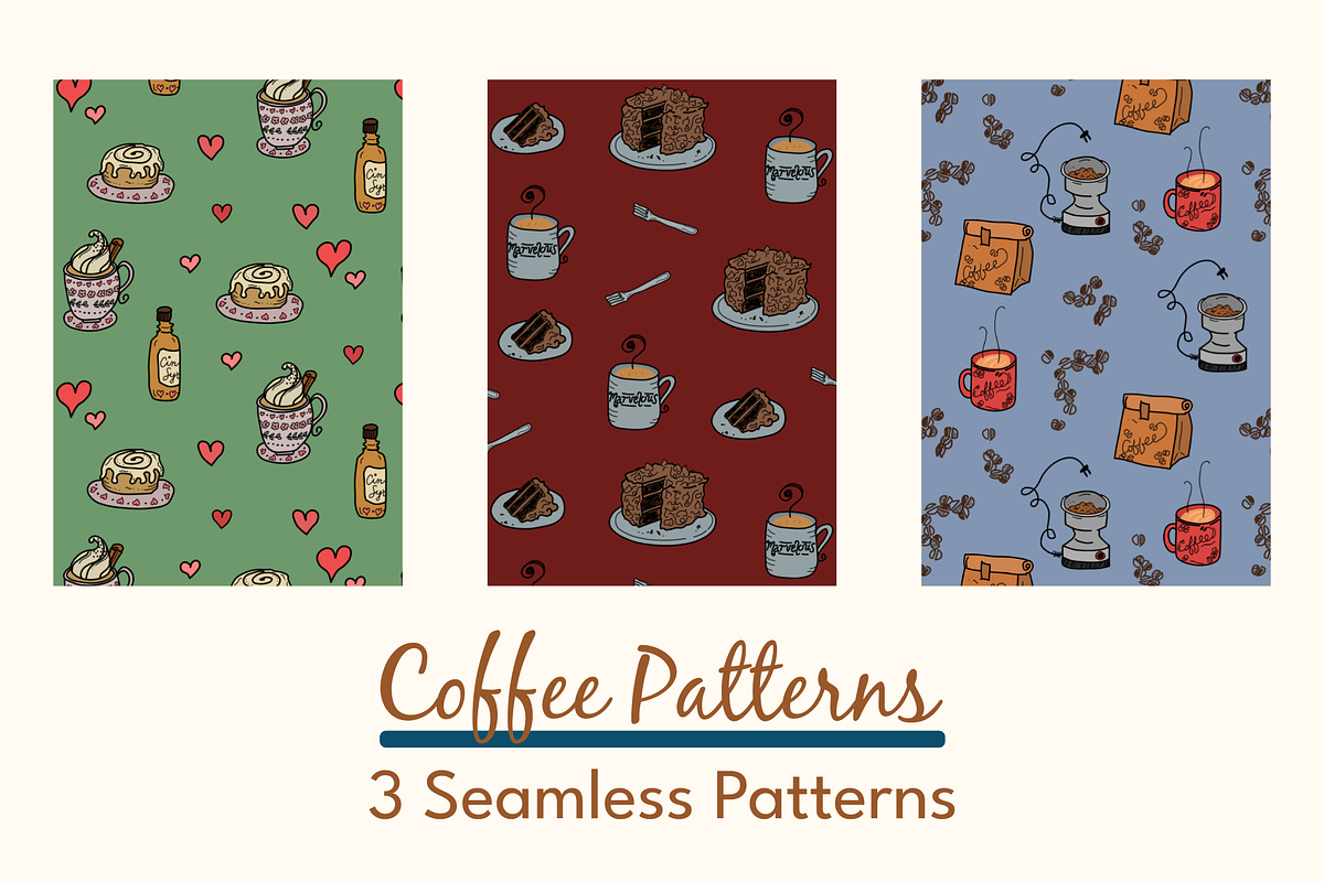 Coffee Break Illustrations, an Illustration by AJ Doodles (Photo 8 of 15)