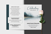 Funeral Program And Prayer Card, a Brochure Template by crazyOWL (Thumbnail 2 of 8)