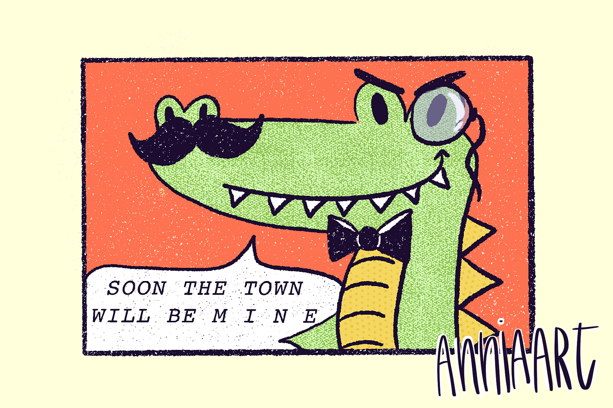 Retro Texture Brushes for Procreate, a Brush Add-On by AnniaArt (Photo 5 of 6)