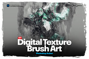Digital brush art photoshop action, an Action Add-On by Shovajit (Thumbnail 1 of 8)