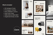 LUNORA — Editorial Furniture IG Kit, a Social Media Template by ShowUp! Studio (Thumbnail 3 of 6)