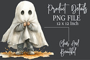 Vintage Halloween Children Clipart, a Seasonal Illustration by Rose Art (Thumbnail 5 of 5)