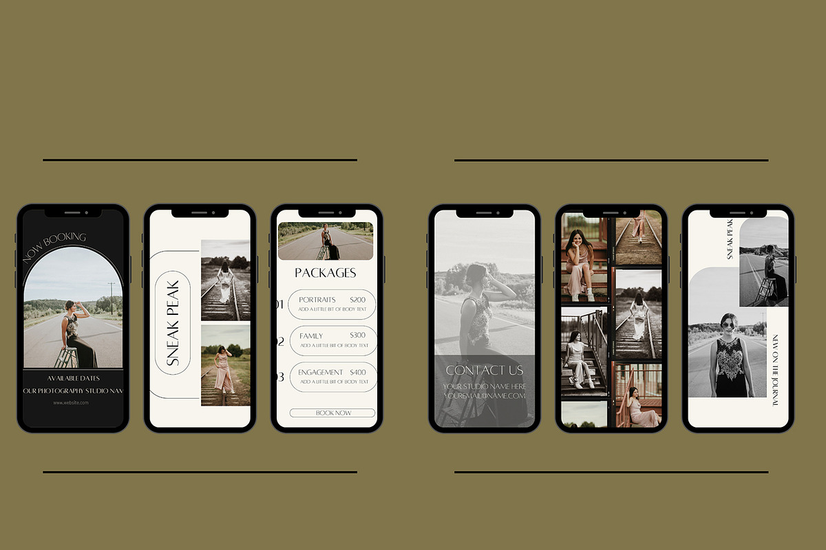 Instagram Templates for Photographer, a Social Media Template by Wild Wander Collective (Photo 5 of 6)