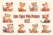 Cute animal collection 400 PNG, an Animal Illustration by DesignFolioHub (Thumbnail 34 of 34)