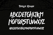 Thriller, a Script Font by Vynetta (Thumbnail 2 of 7)