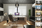 Office Room Mock-Up, a Household Mockup by IsometricWorld (Thumbnail 8 of 9)
