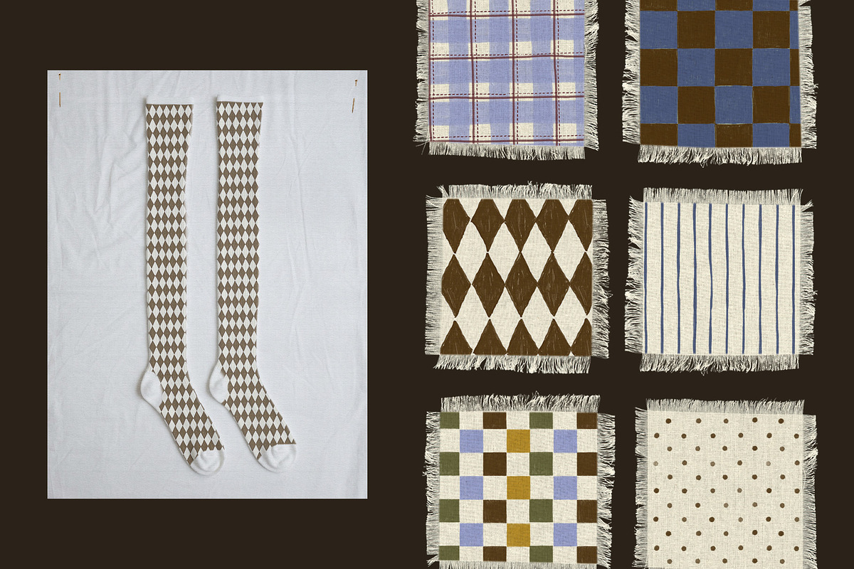 MATEO - Hand Drawn Pattern Pack, a Pattern Graphic by lerinartstudio (Photo 10 of 13)