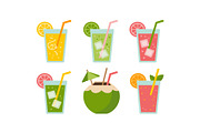 Summer Drink Mega Vector Set, an Object Graphic by Gfx_Store (Thumbnail 3 of 13)