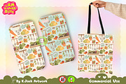 Vintage Garden Pantry Seamless, a Background Graphic by K.JackArtwork (Thumbnail 4 of 8)