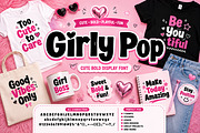 Girly Pop, a Slab Serif Font by Wow Magic (Thumbnail 3 of 5)