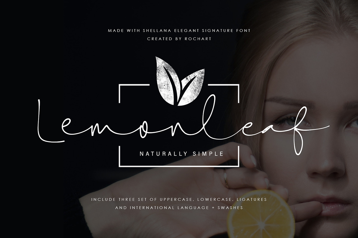 Shellana || Elegant Signature Font, a Script Font by Rochart (Photo 10 of 11)