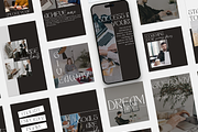 Dark Canva IG Templates, a Social Media Template by VeliusCreativeStudio (Thumbnail 10 of 10)