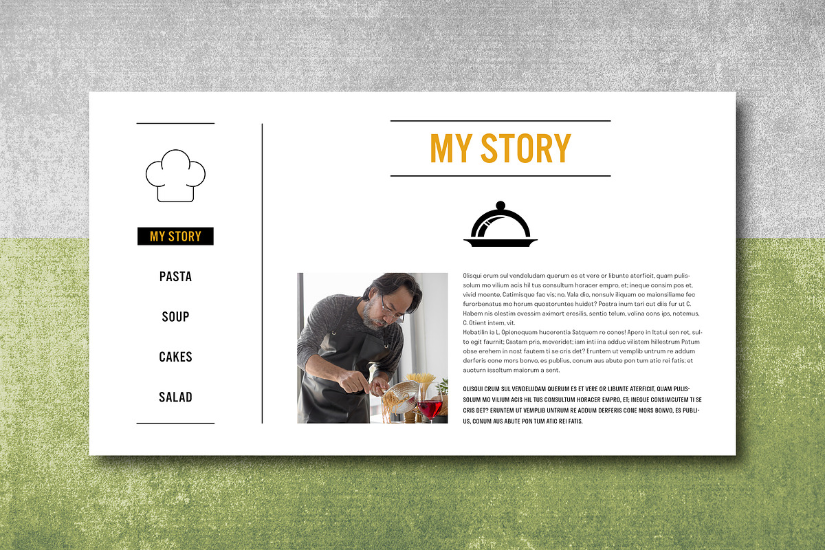 Interactive PDF Cookbook, a Templates & Theme by Grkic Creative (Photo 2 of 22)