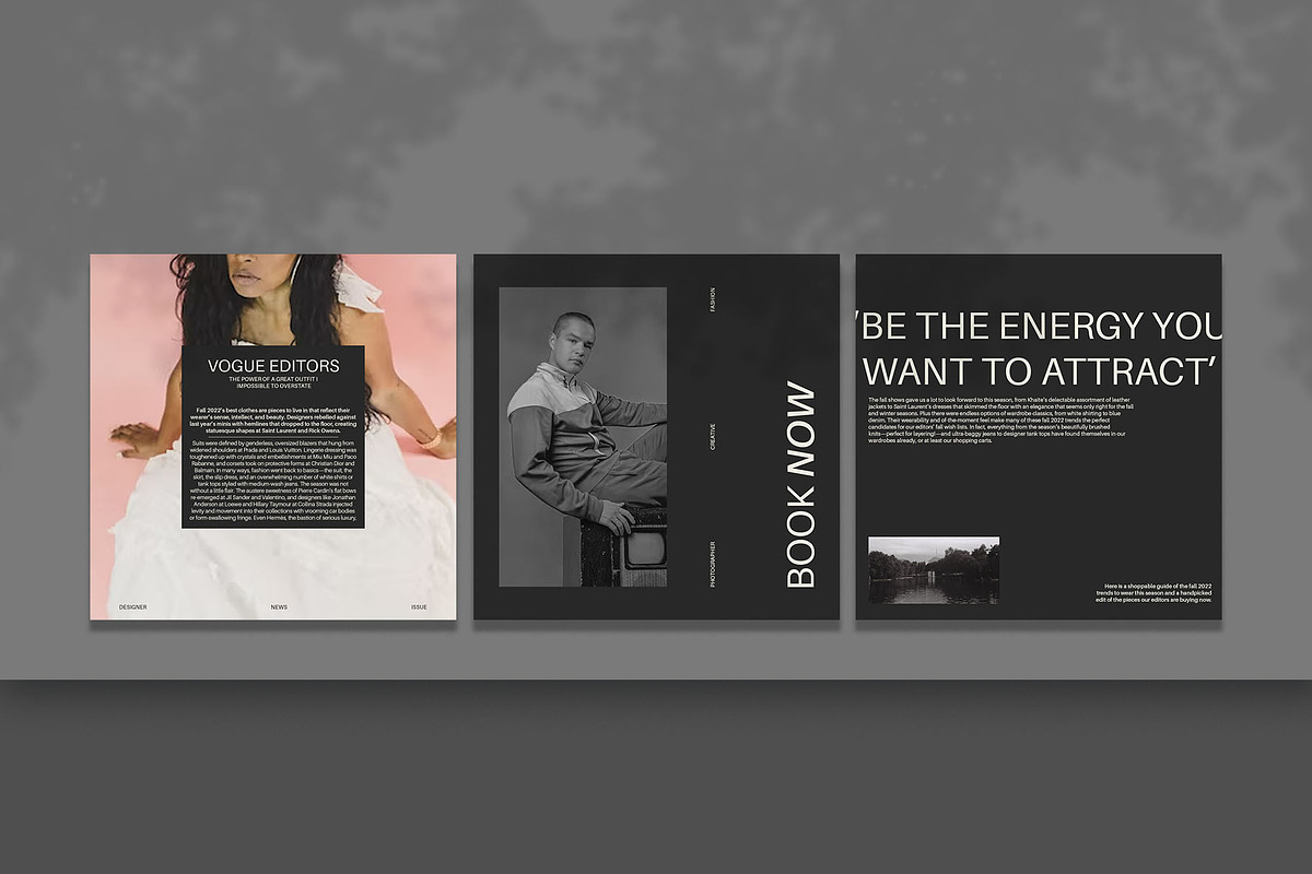 Alohomora Instagram | PSD Template, a Social Media Template by Azruca (Photo 3 of 8)