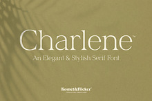 Charlene - An Elegant & Stylish Font