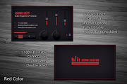 Music Producer and DJ Business card, a Business Card Template by NasirGrfx (Thumbnail 2 of 4)