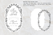 Delicate Flourish Frame Collection, an Object Graphic by PaperJamLab (Thumbnail 7 of 10)
