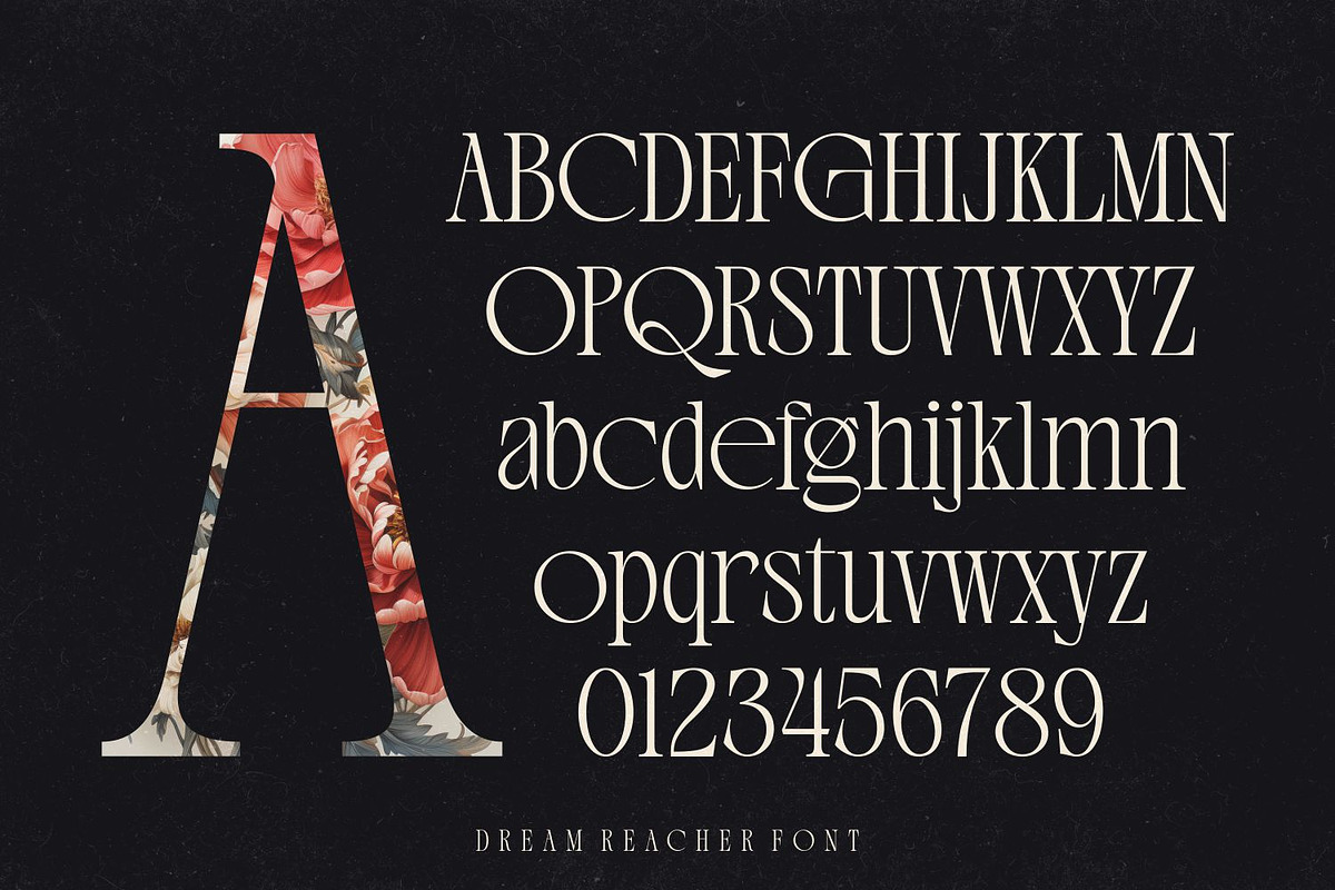 Dream Reacher Font, a Serif Font by Asenbayu (Photo 4 of 12)