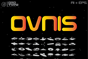Ovnis, a Font by Qbotype Fonts (Thumbnail 1 of 2)