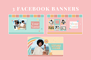 Social Media Banner Templates, a Social Media Template by SunshineStudioBoutique (Thumbnail 5 of 9)
