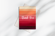 Sunset Ombre Watercolor Art, a Background Graphic by Flourish Spark (Thumbnail 7 of 7)