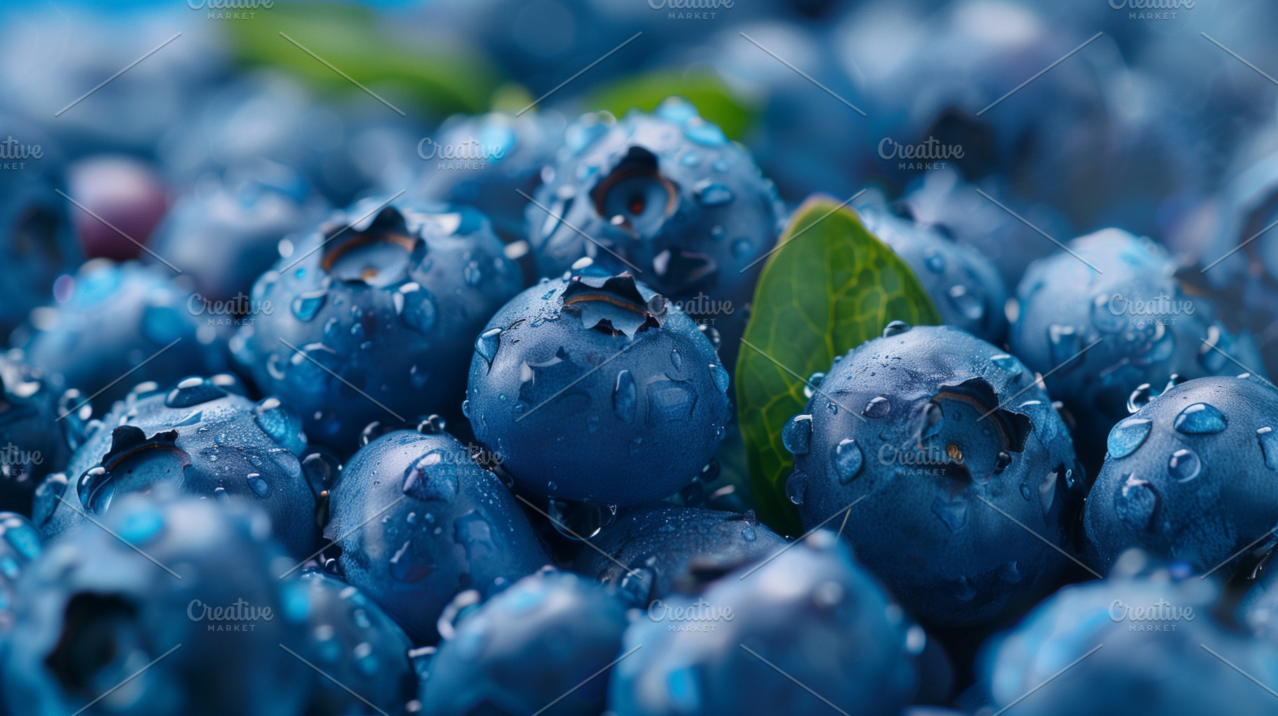 Summer berries with water drops, a Nature Photo by MistyDay