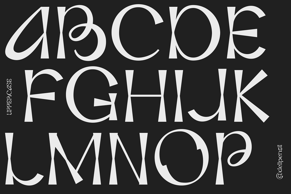 Artex – Futuristic Sans Serif Font, a Sans Serif Font by delipensil (Photo 3 of 9)