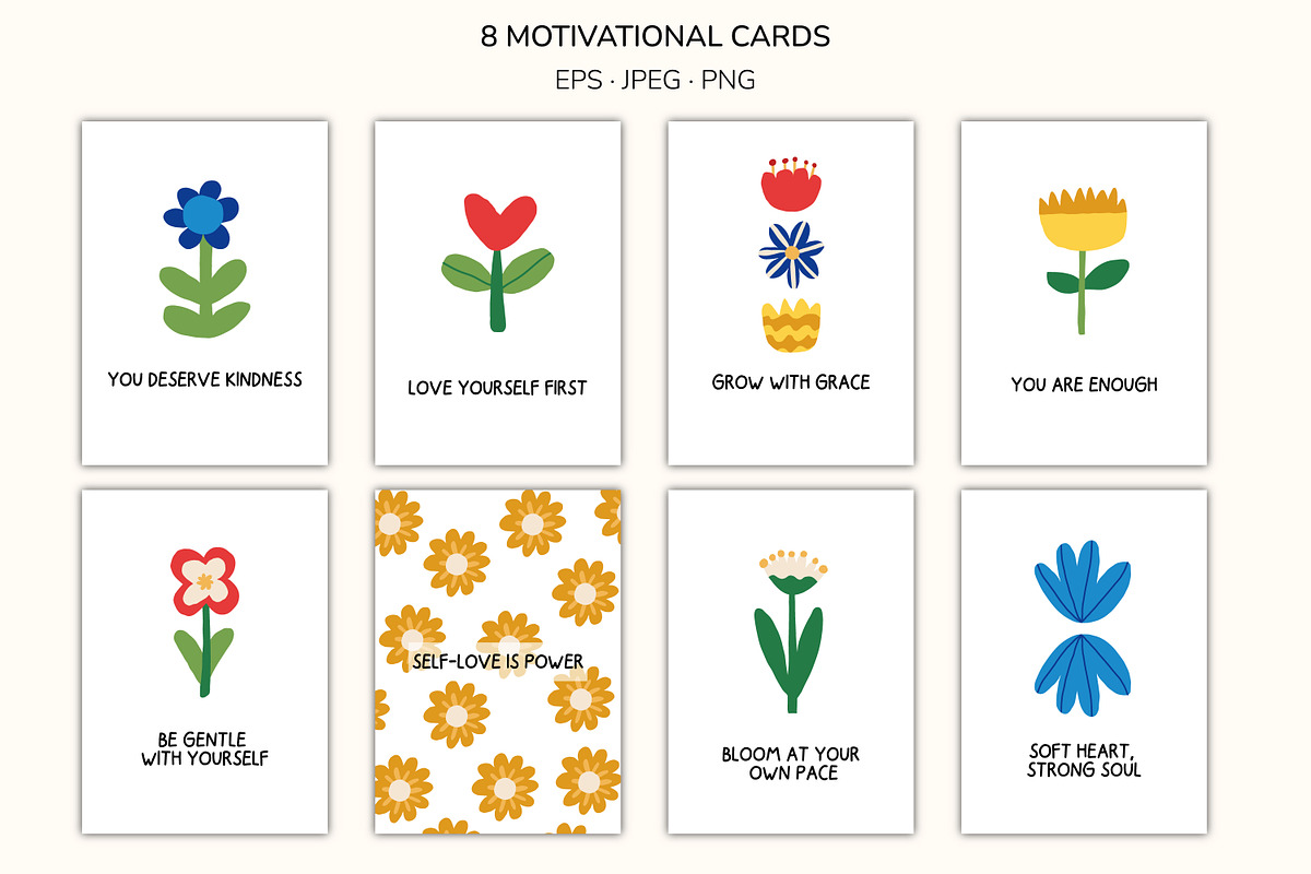 Naive Flowers Creator - 65 files, an Object Illustration by Le.nart (Photo 4 of 5)